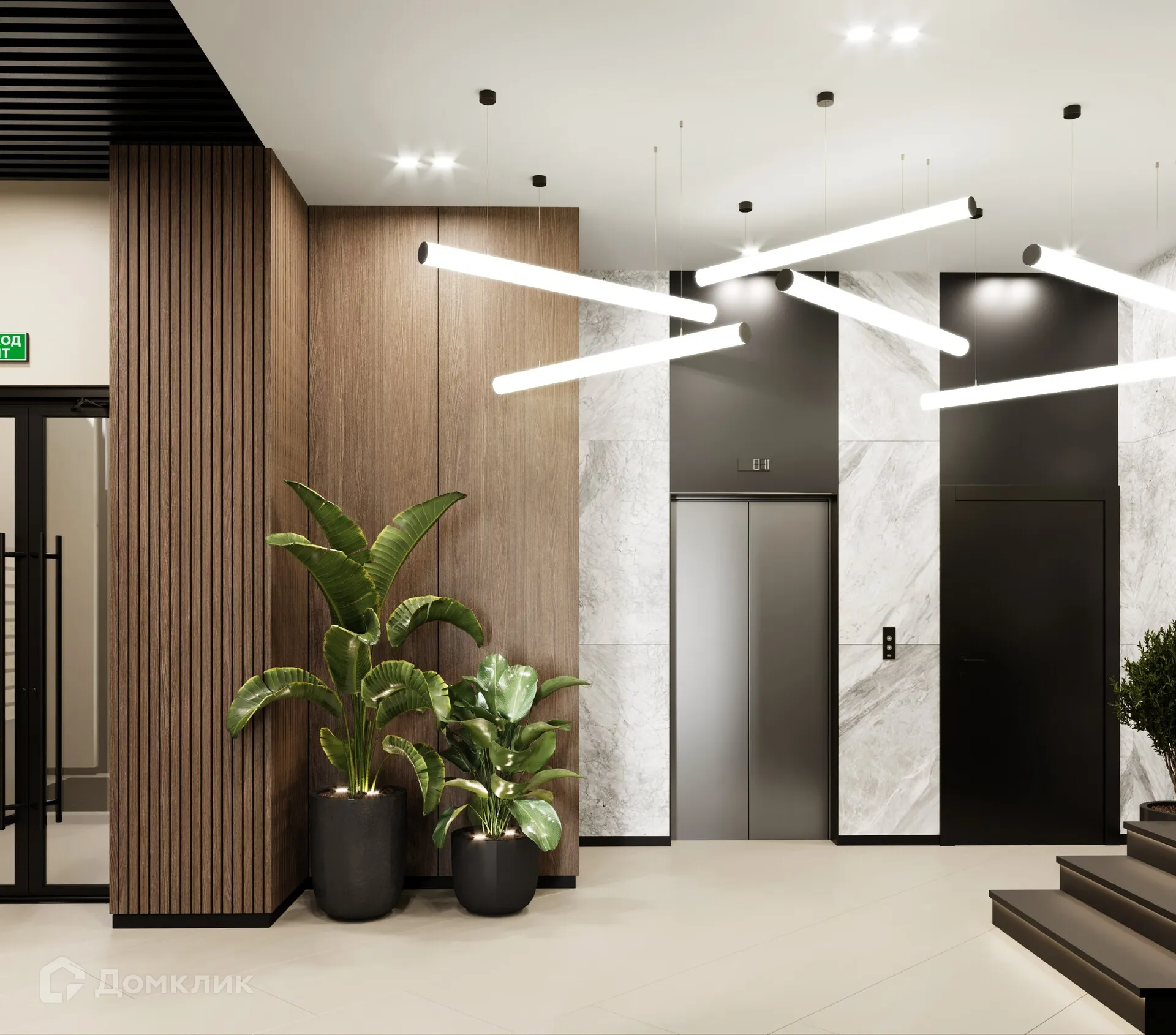 Планировка 1-комнатной квартиры 40.3 м² в ЖК ЖК Европейский квартал Green Park (Грин Парк), г. Верхняя Пышма — фото 2