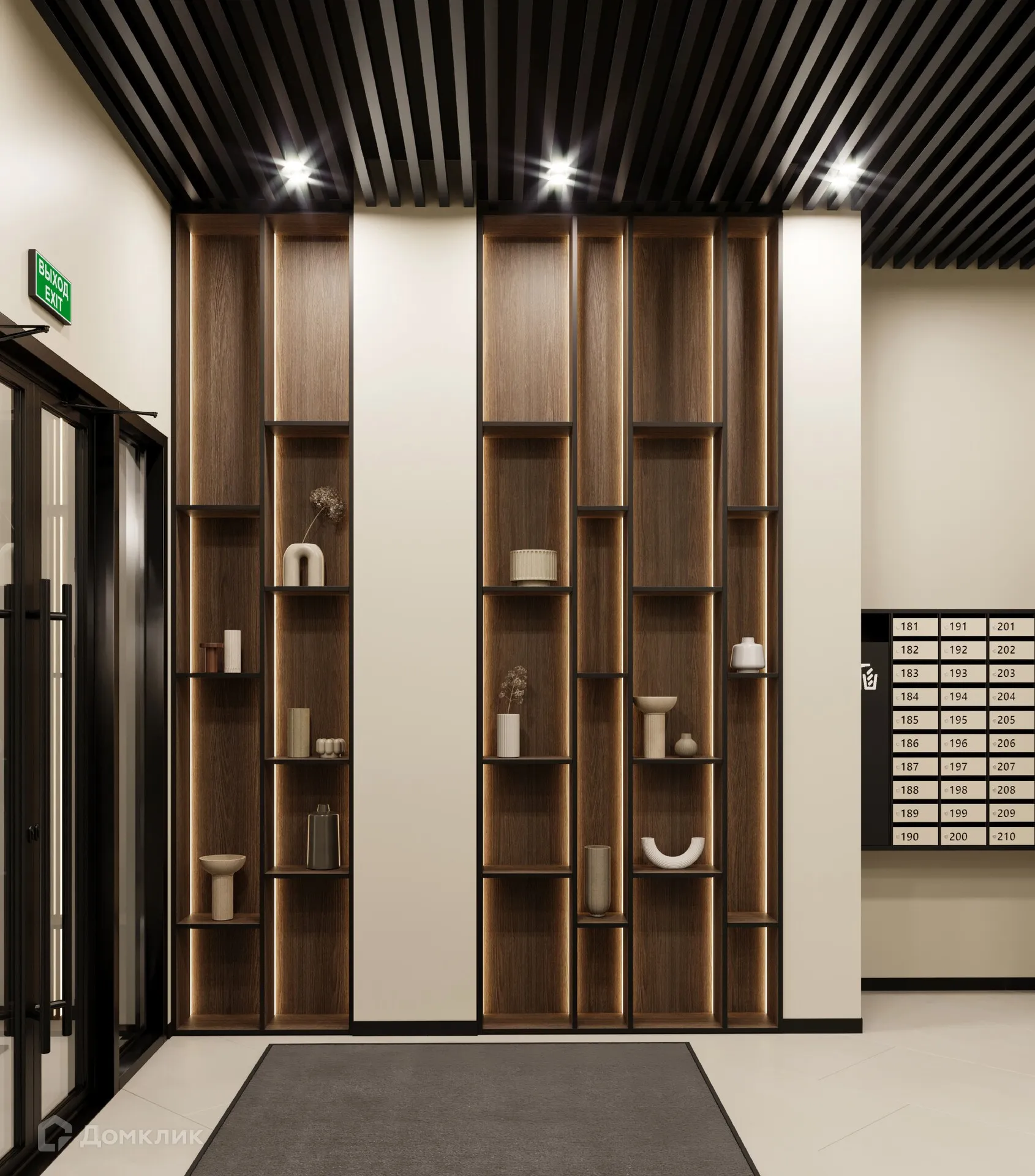 Планировка 1-комнатной квартиры 40.3 м² в ЖК ЖК Европейский квартал Green Park (Грин Парк), г. Верхняя Пышма — фото 3