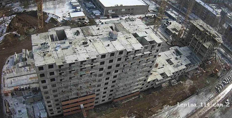 ЖК Дом по пр Ленина ход строительства