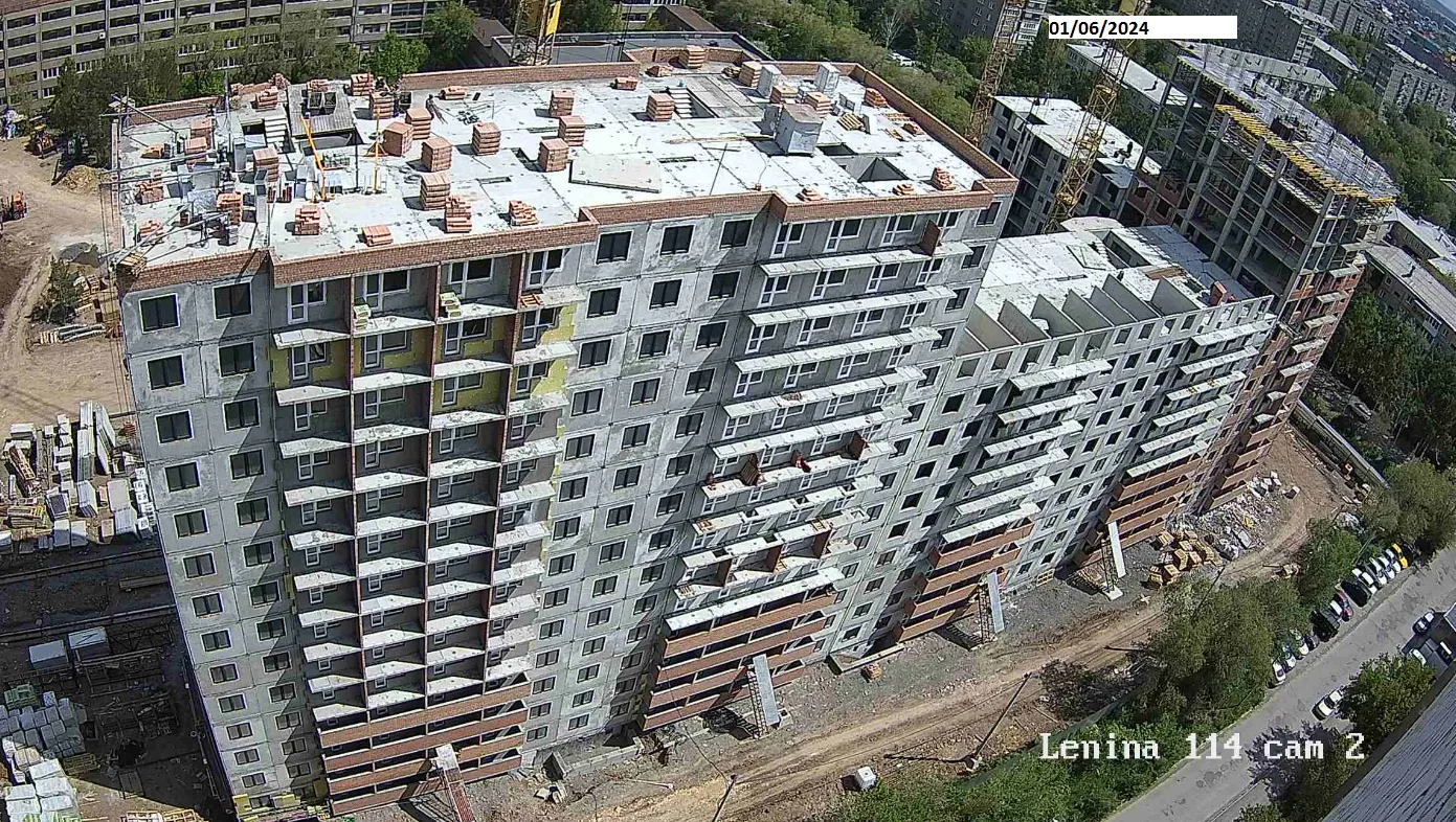 ЖК Дом по пр Ленина ход строительства