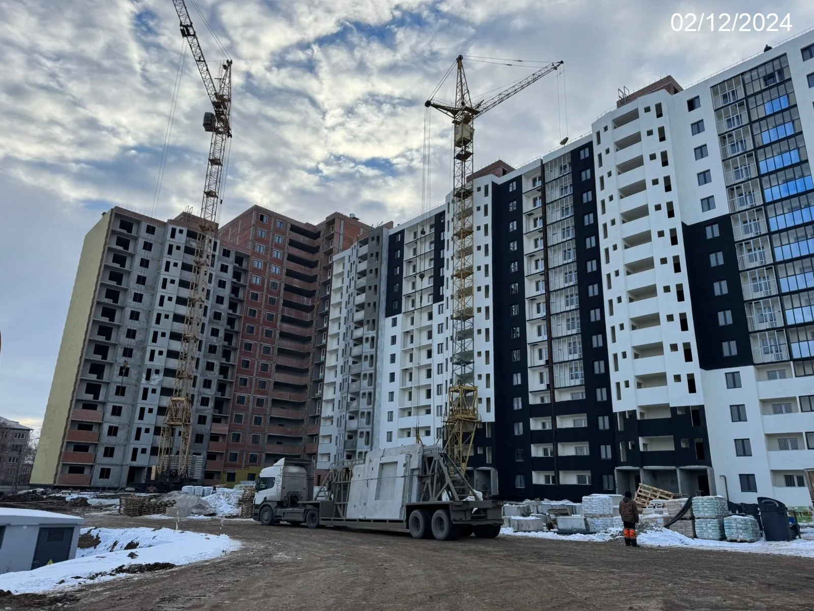 ЖК Дом по пр Ленина ход строительства