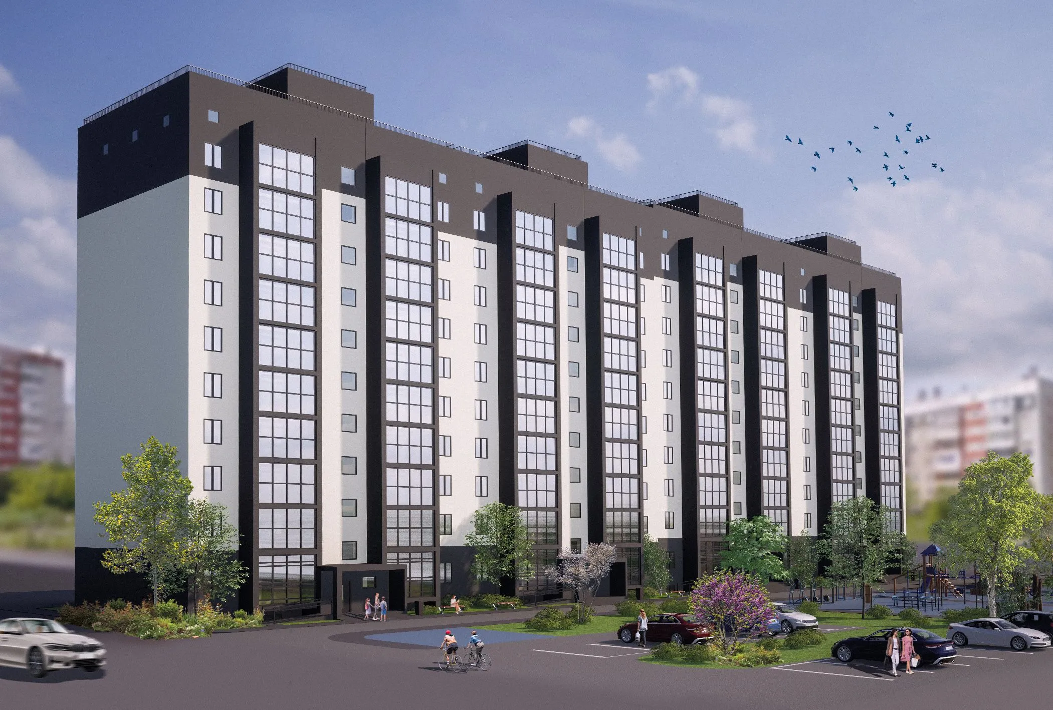 Планировка 2-комнатной квартиры 60.68 м² в ЖК ЖК Дом в Комарово, г. Миасс — фото 1