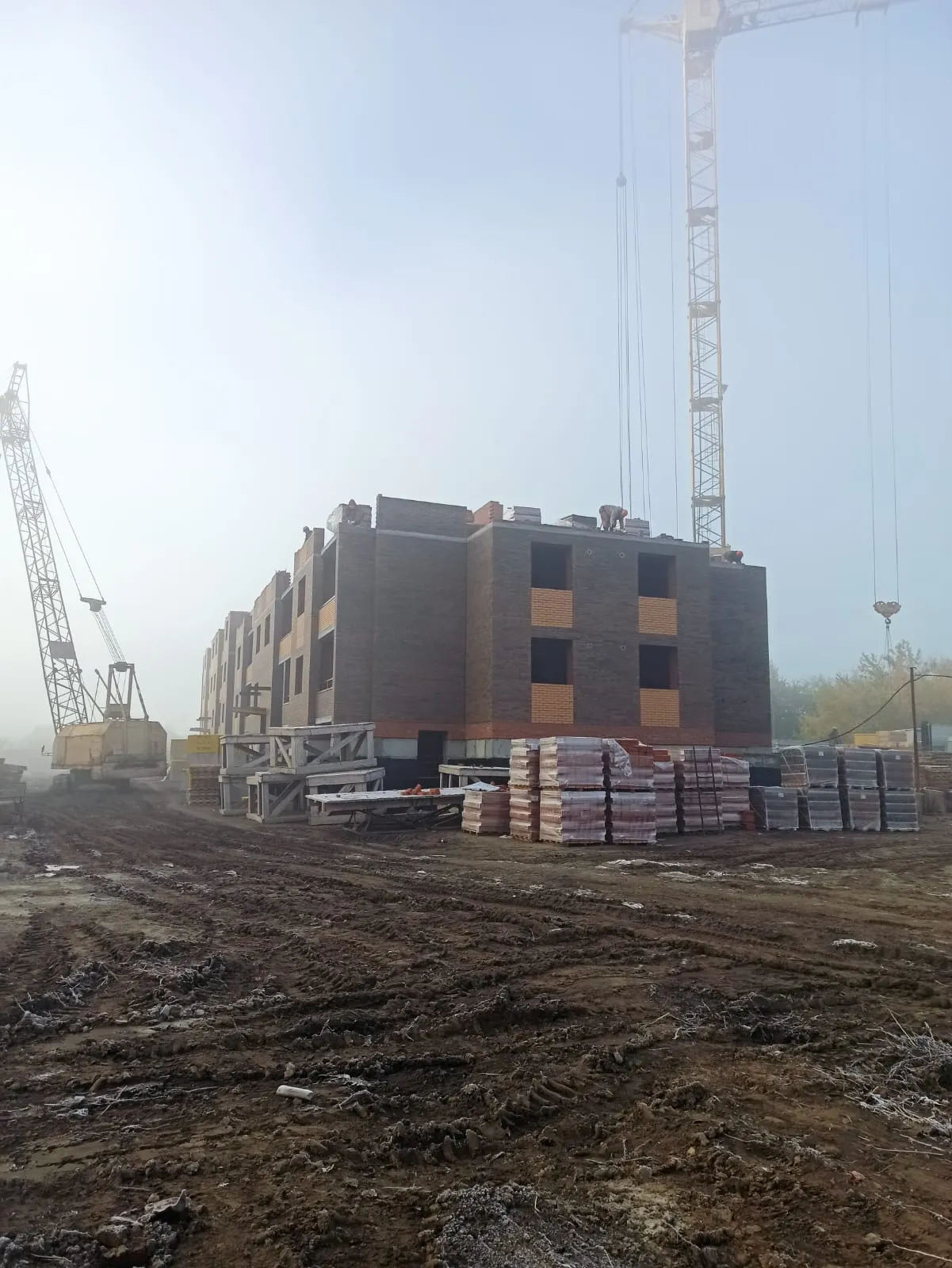 ЖК Дивногорский ход строительства