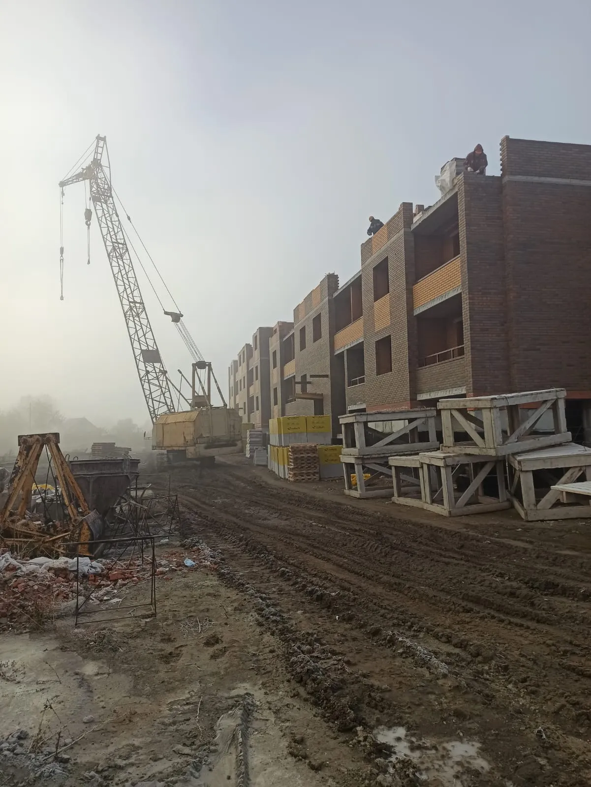 ЖК Дивногорский ход строительства