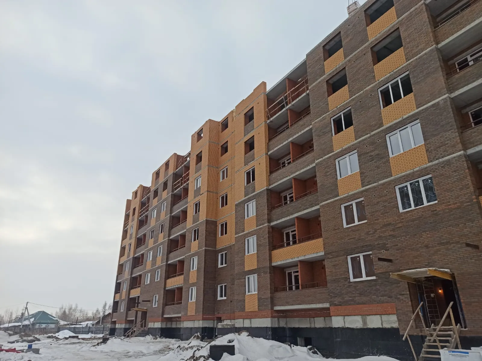 ЖК Дивногорский ход строительства