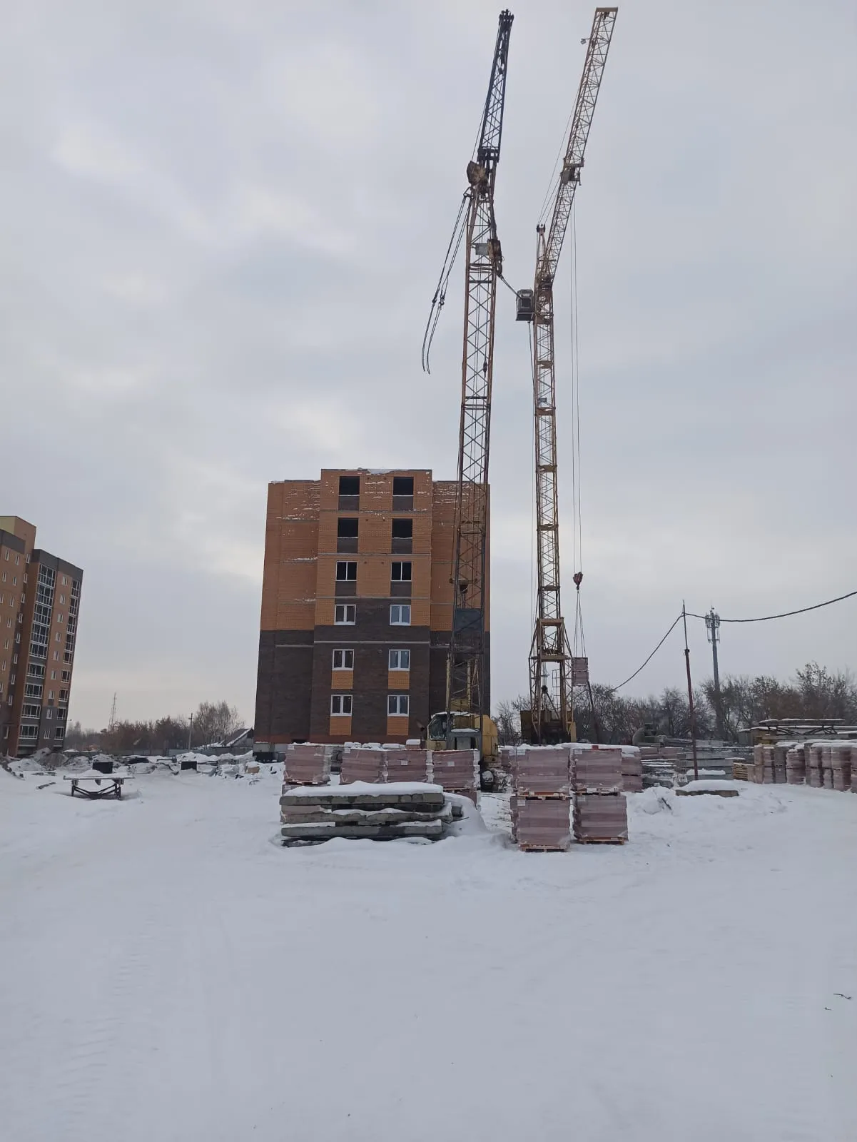 ЖК Дивногорский ход строительства