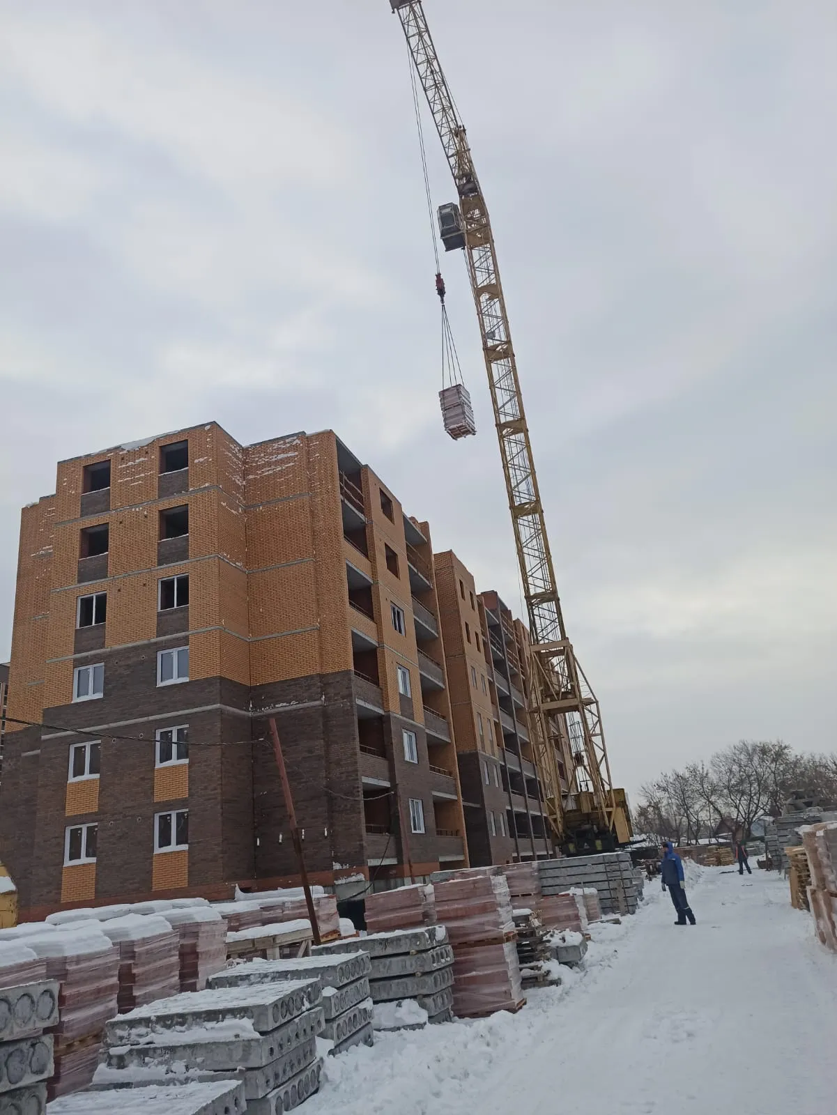 ЖК Дивногорский ход строительства