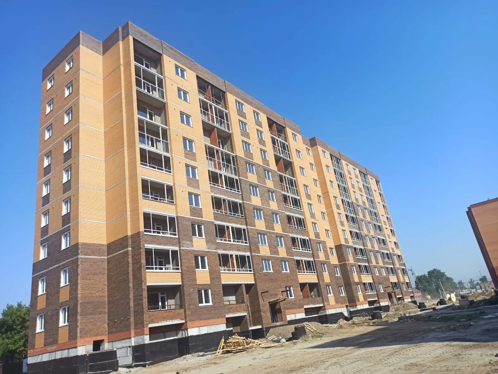 ЖК Дивногорский ход строительства