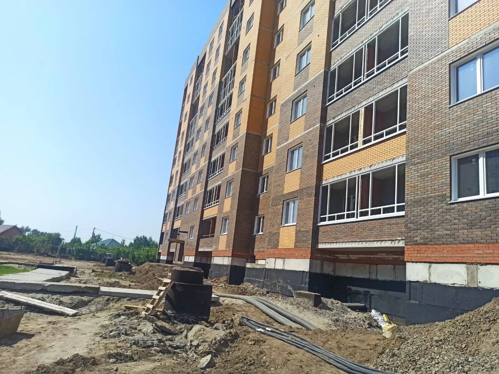 ЖК Дивногорский ход строительства