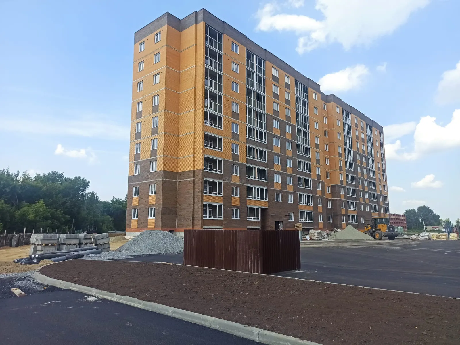 ЖК Дивногорский ход строительства