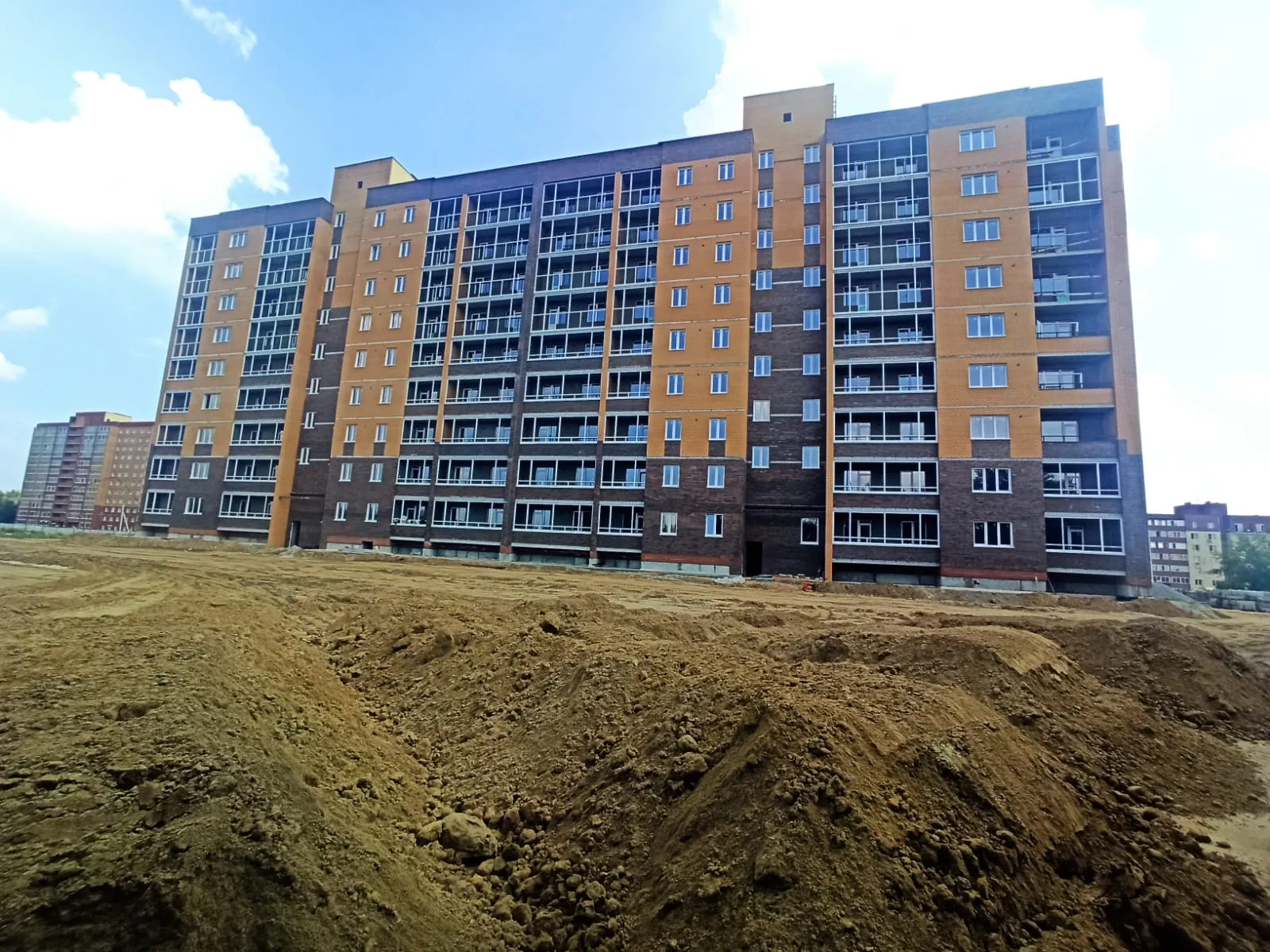 ЖК Дивногорский ход строительства