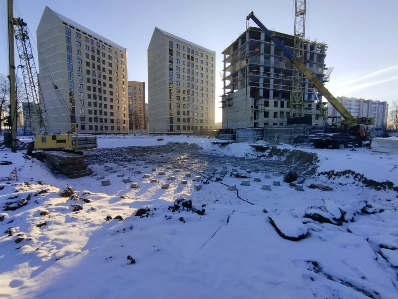 ЖК Основатели ход строительства