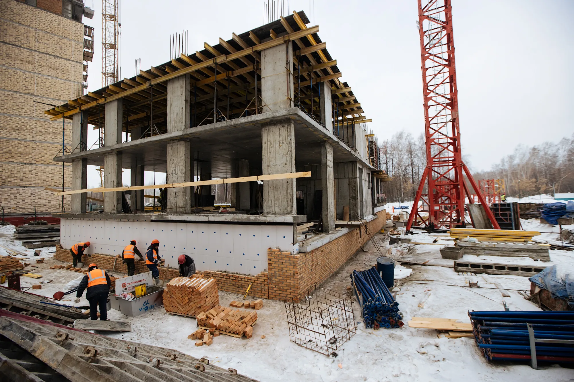 ЖК Основатели ход строительства