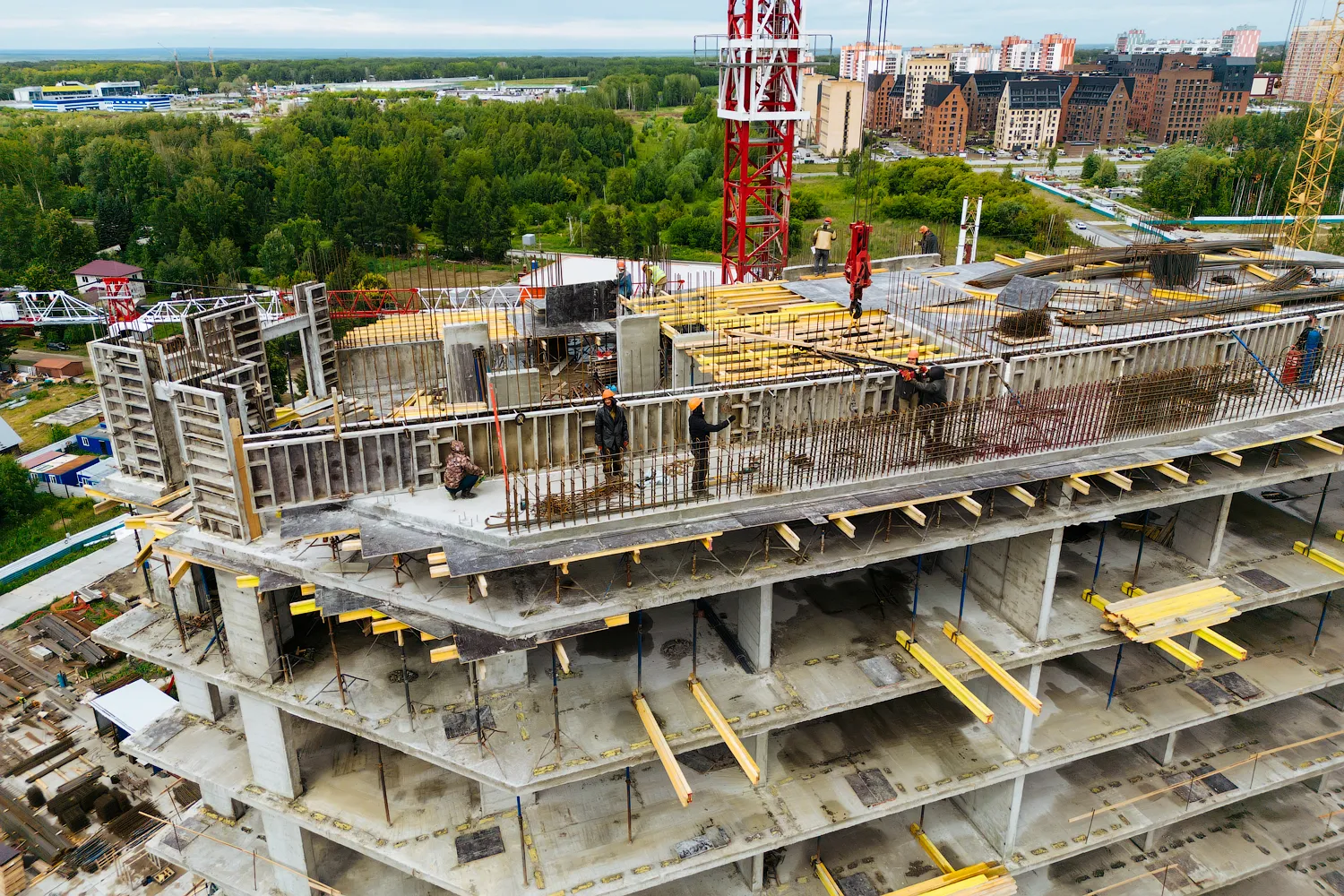 ЖК Основатели ход строительства