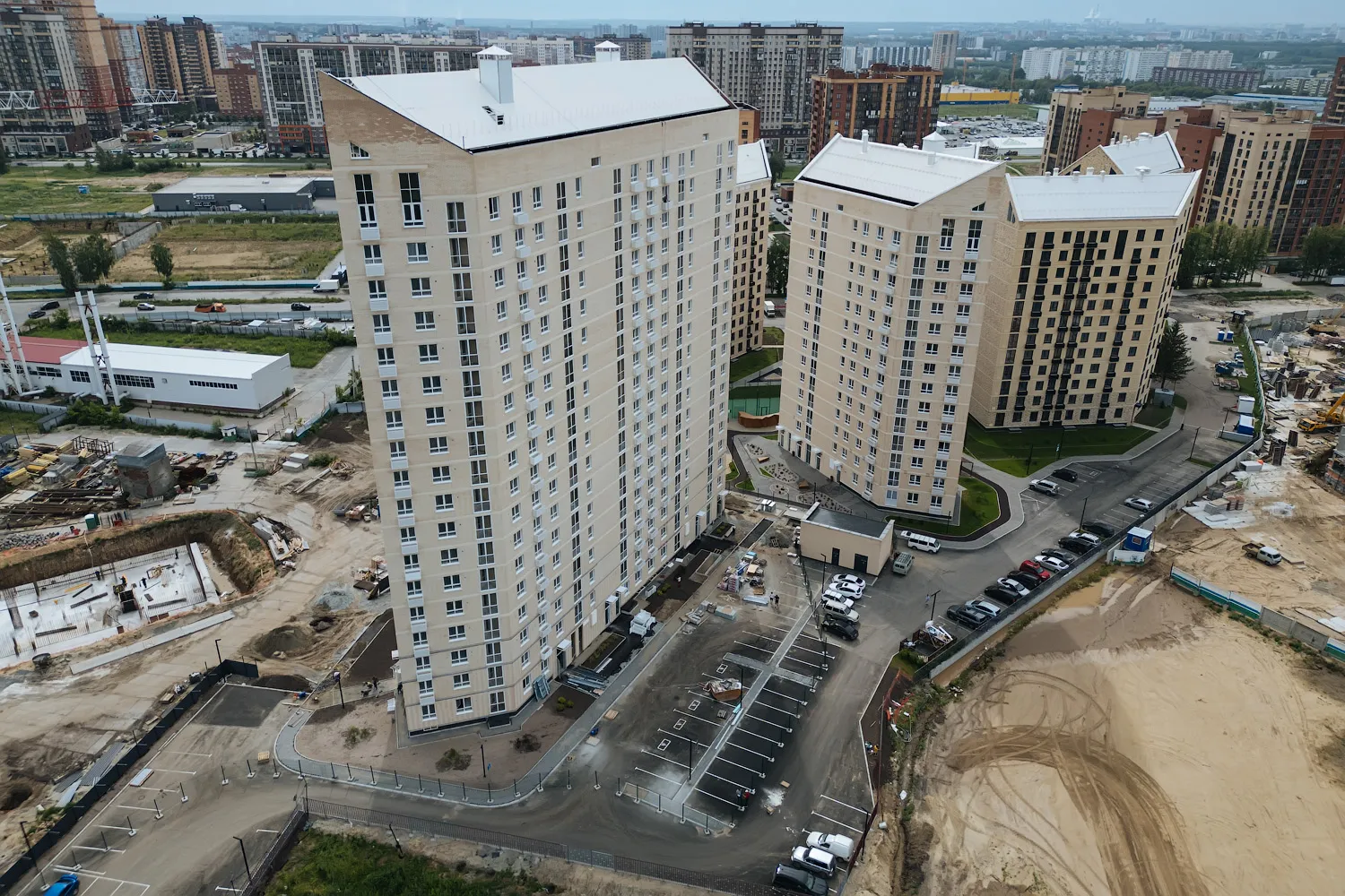 ЖК Основатели ход строительства