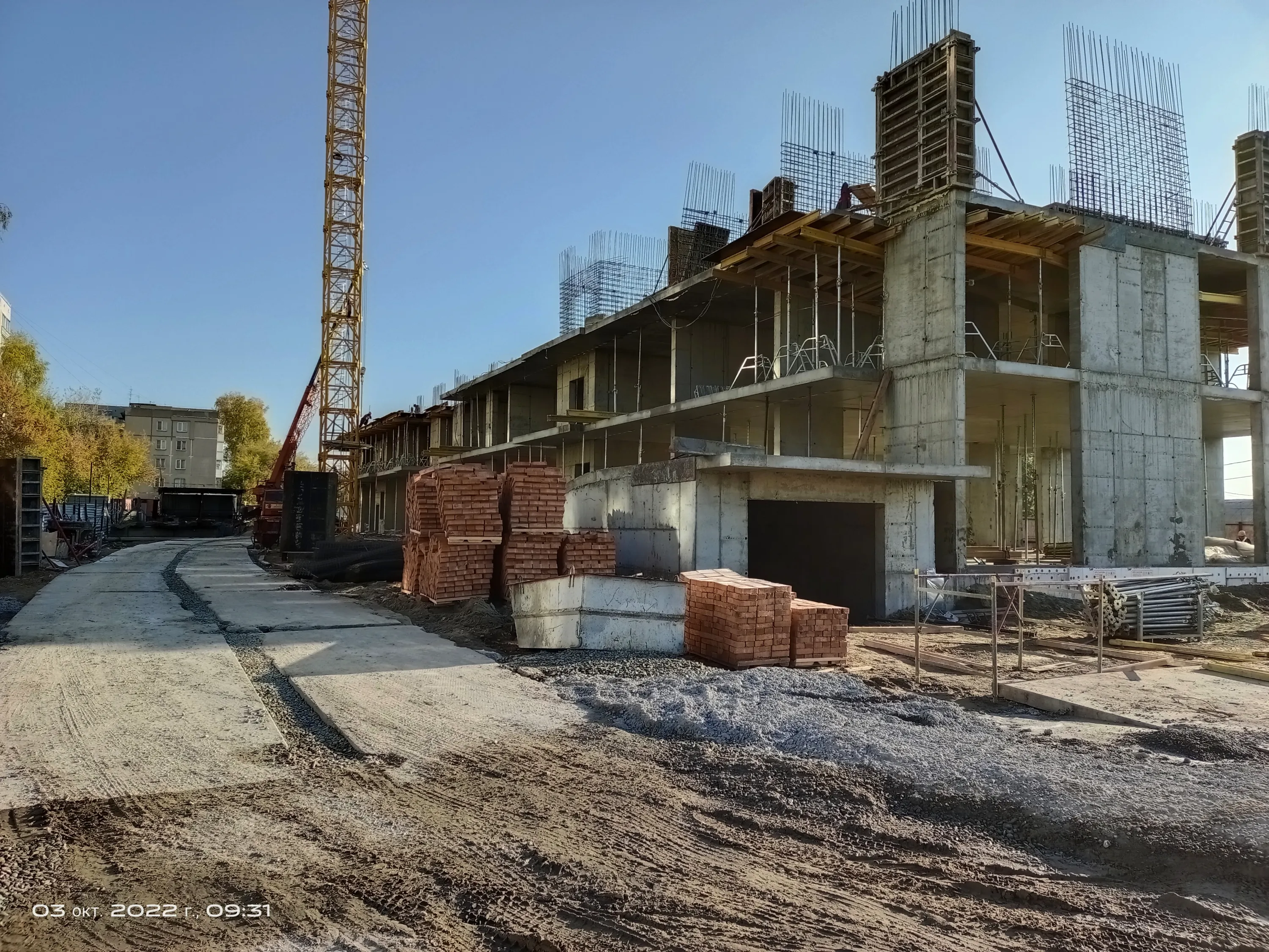 NOVA-апарт ход строительства