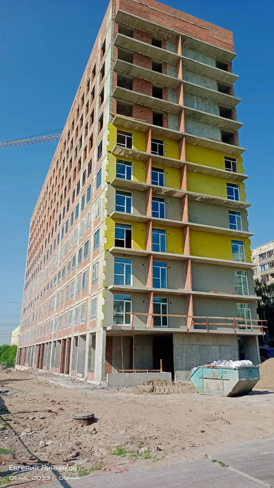 NOVA-апарт ход строительства