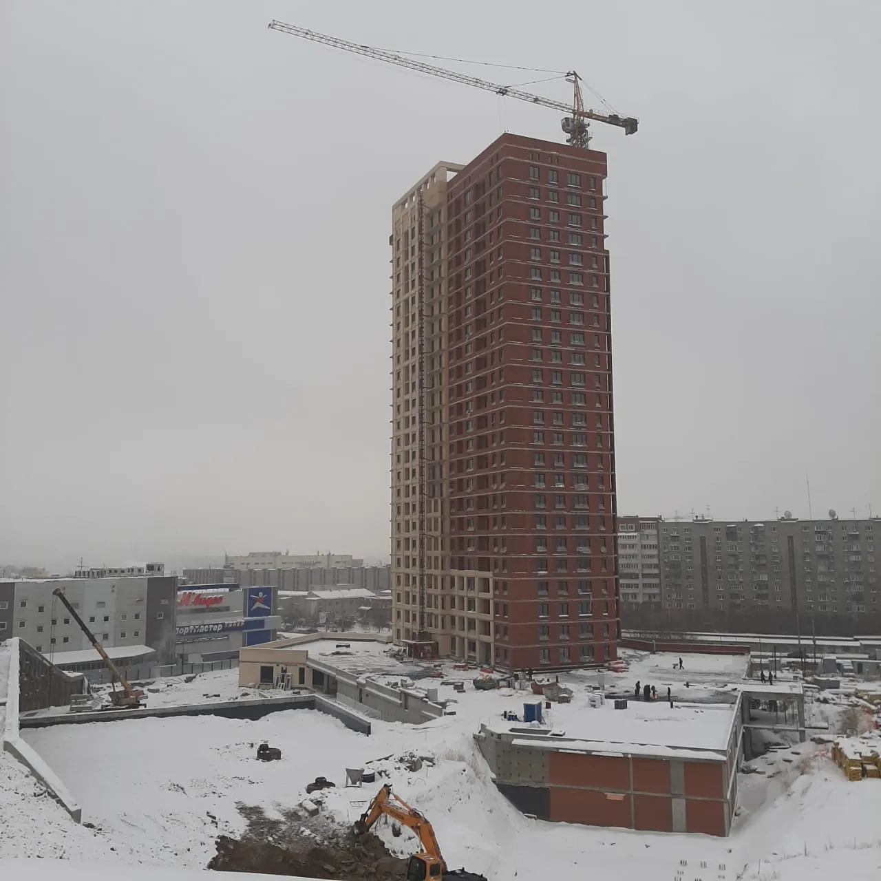 ЖК Академия ход строительства