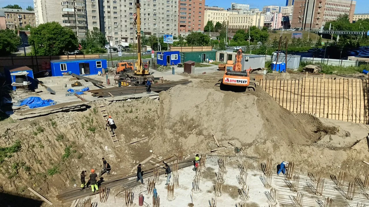 ЖК Академия ход строительства