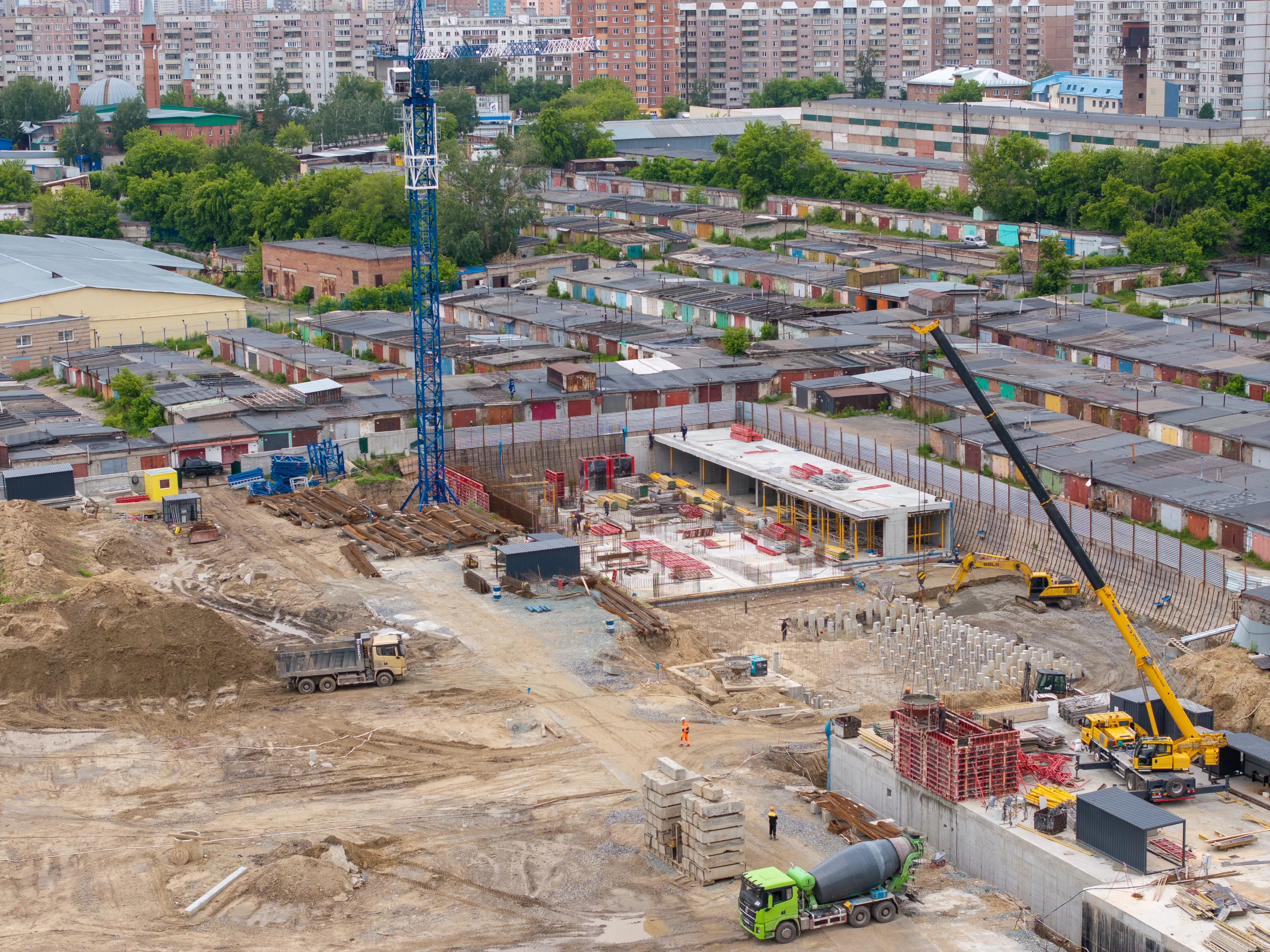 ЖК Биография ход строительства