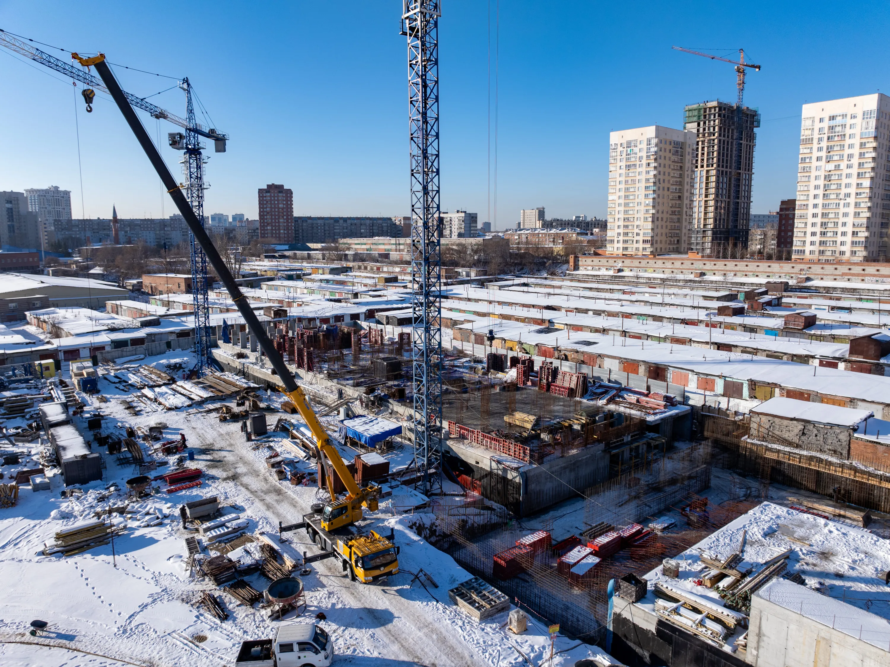 ЖК Биография ход строительства