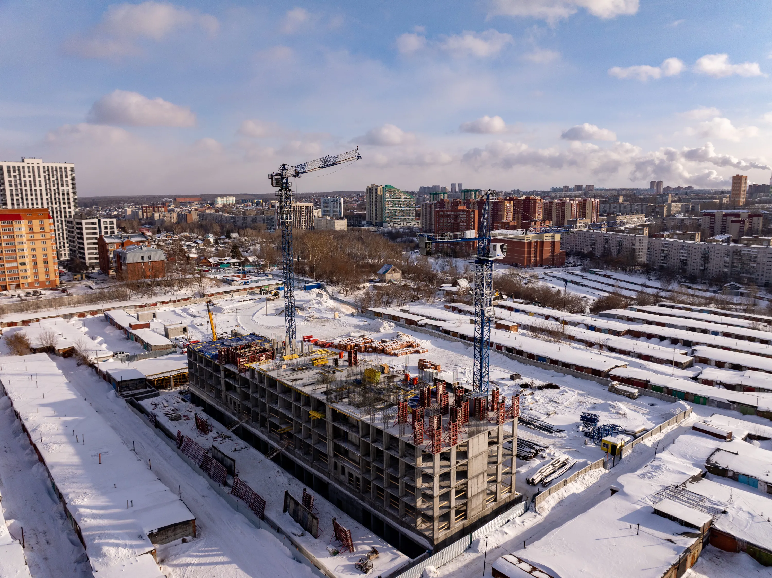 ЖК Биография ход строительства