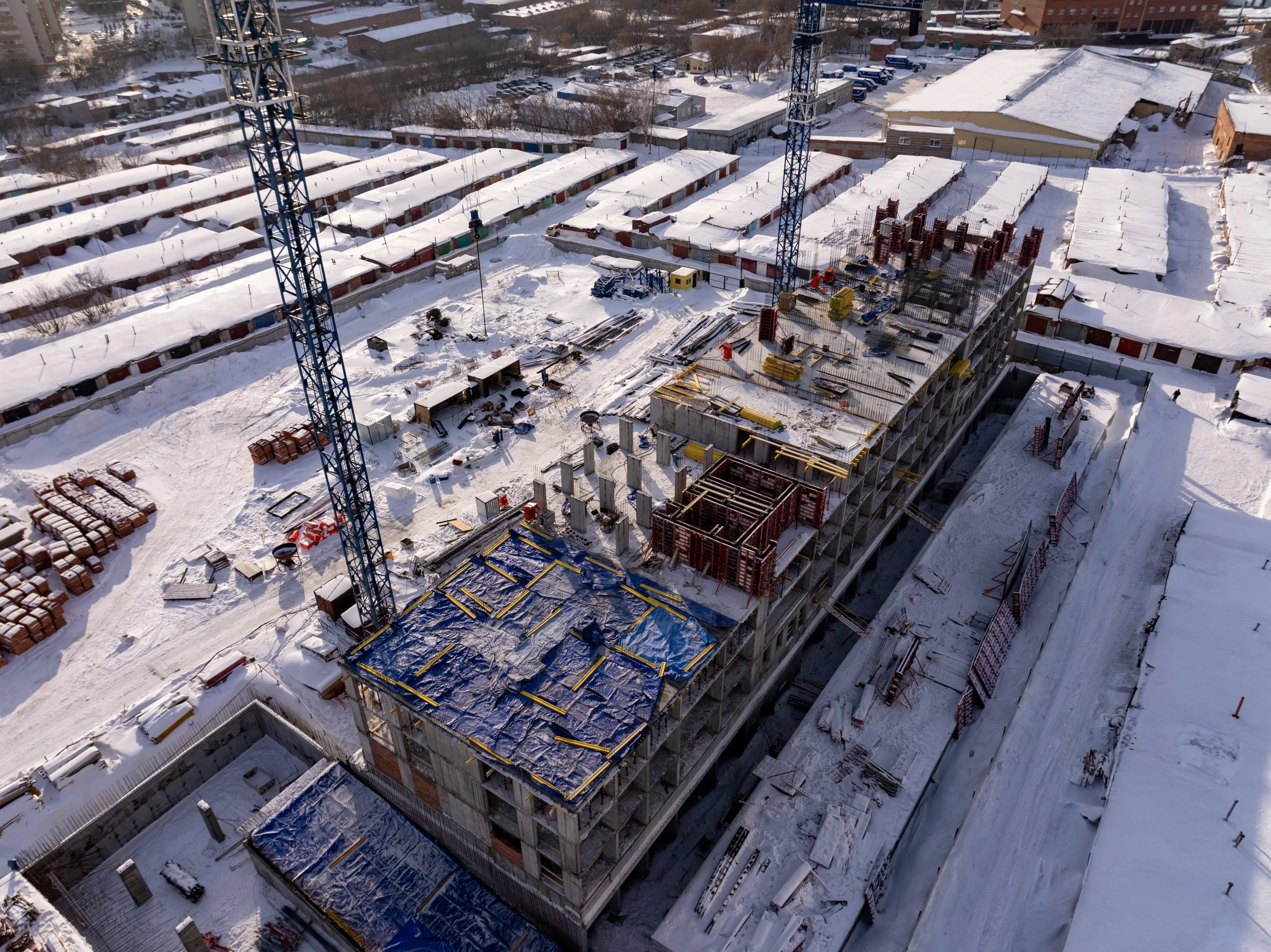 ЖК Биография ход строительства