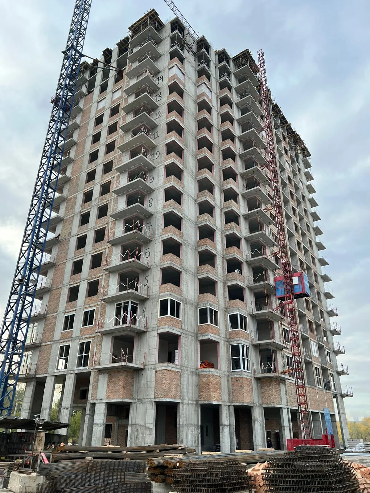 ЖК "Марсель-2" ход строительства