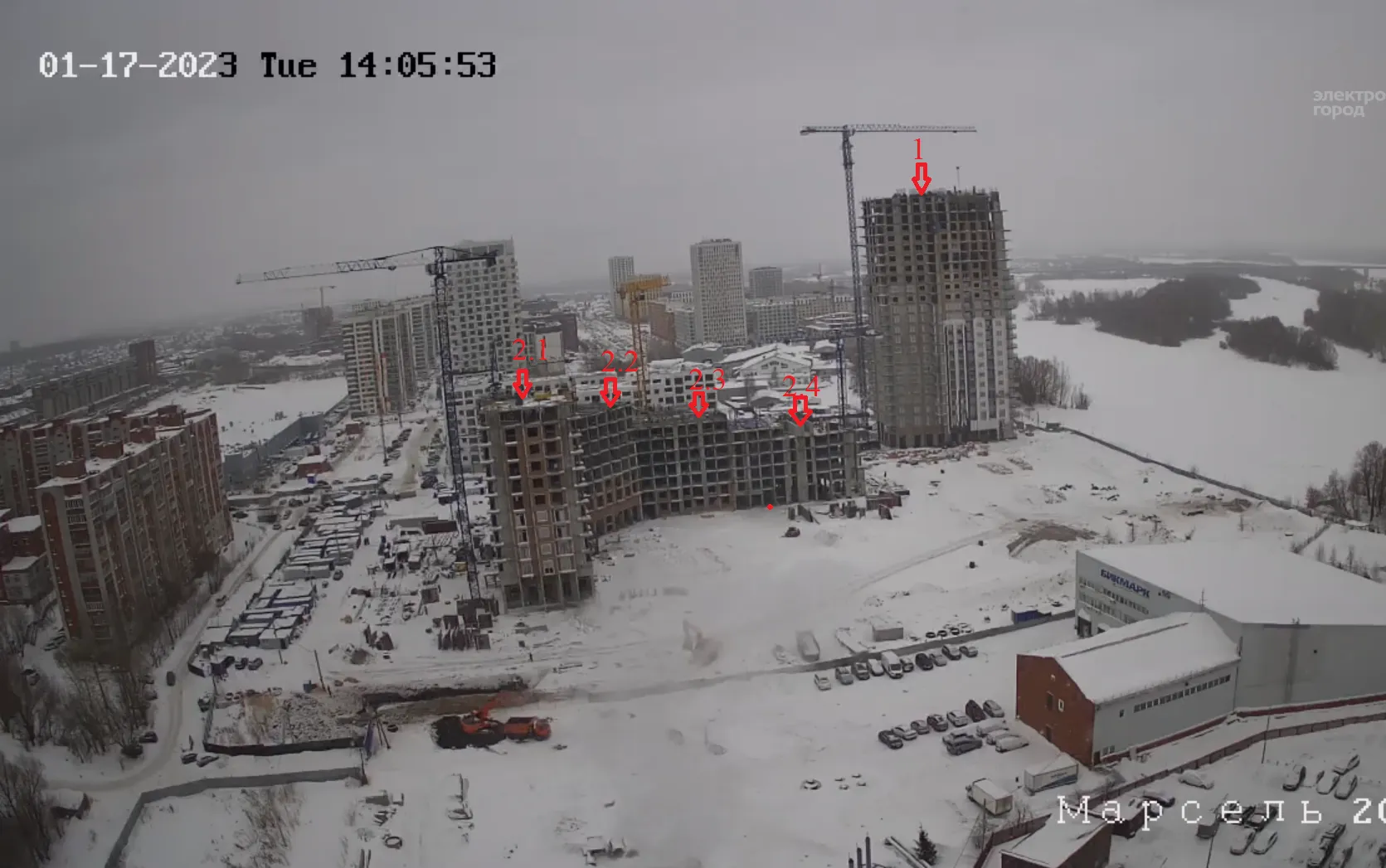 ЖК "Марсель-2" ход строительства