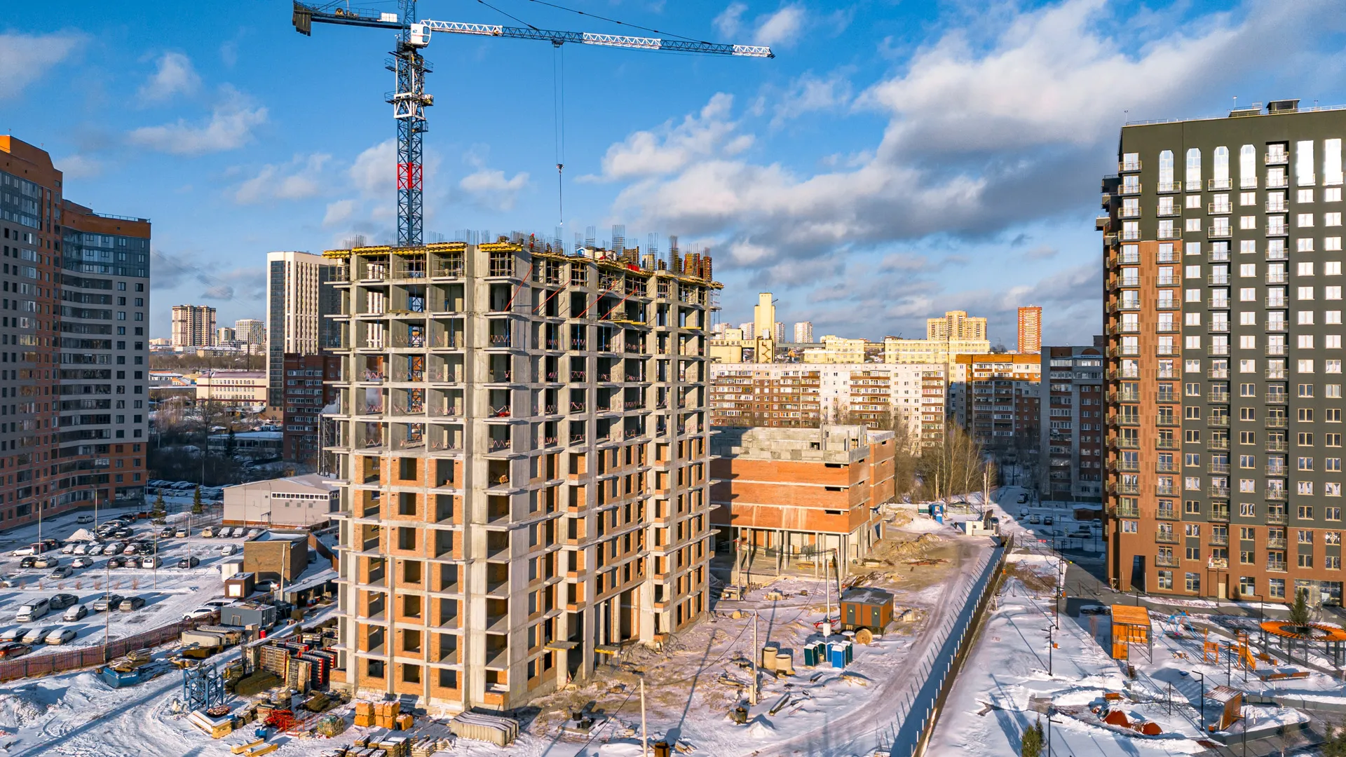 ЖК "Марсель-2" ход строительства