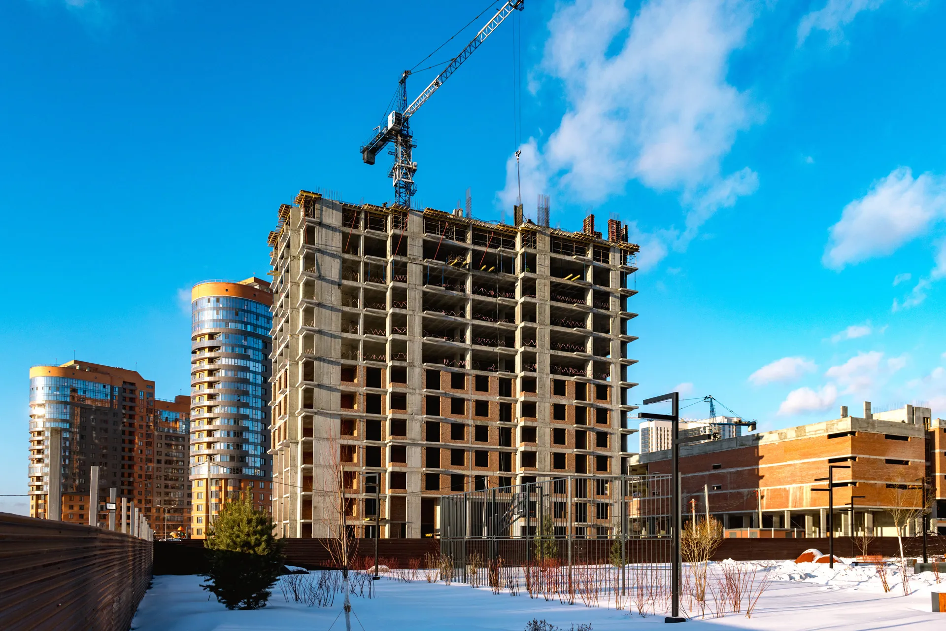 ЖК "Марсель-2" ход строительства