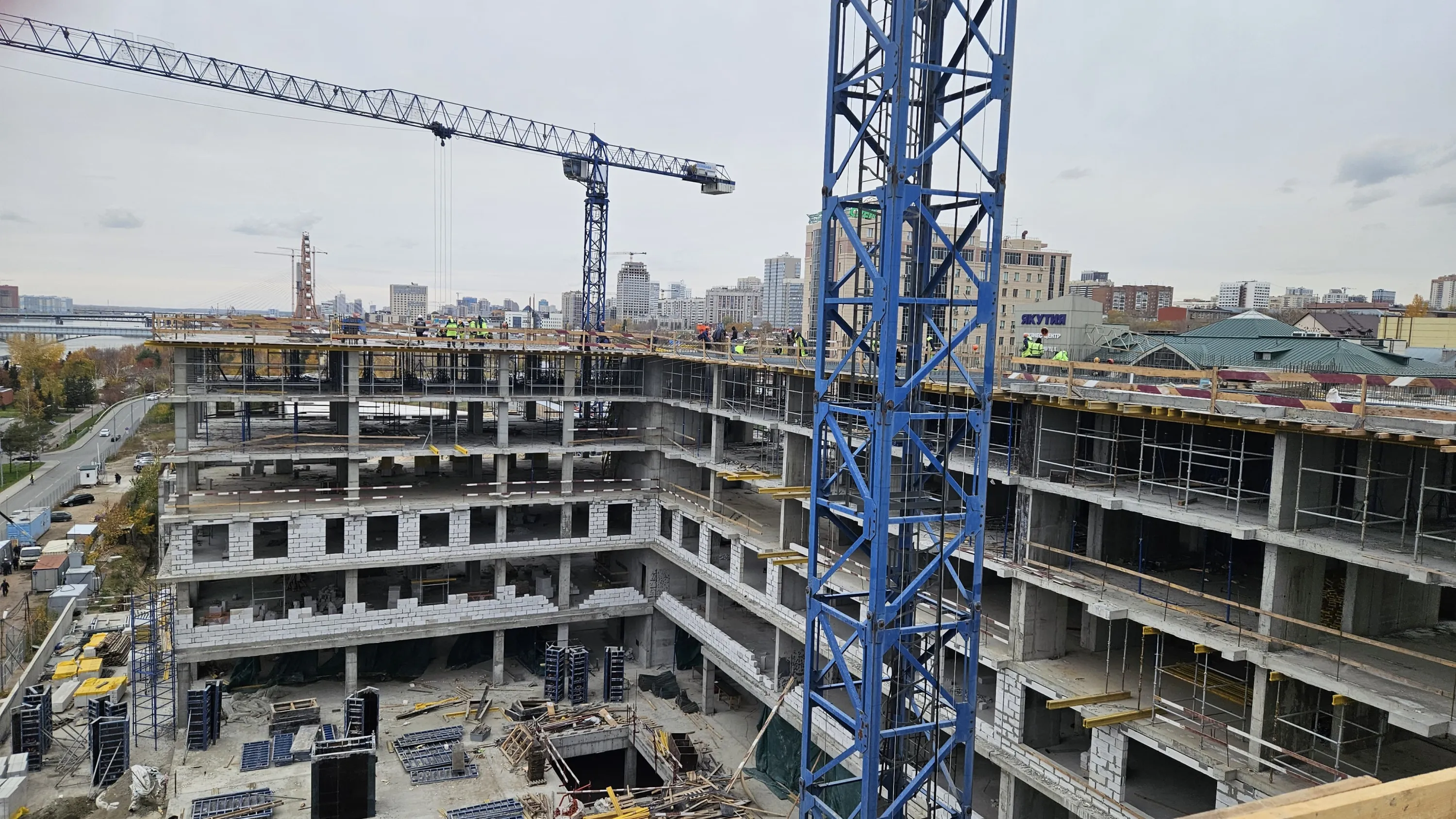 ЖК Многофункциональный комплекс Freedom ход строительства