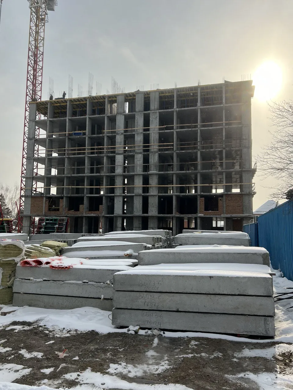 ЖК Ньютон ход строительства