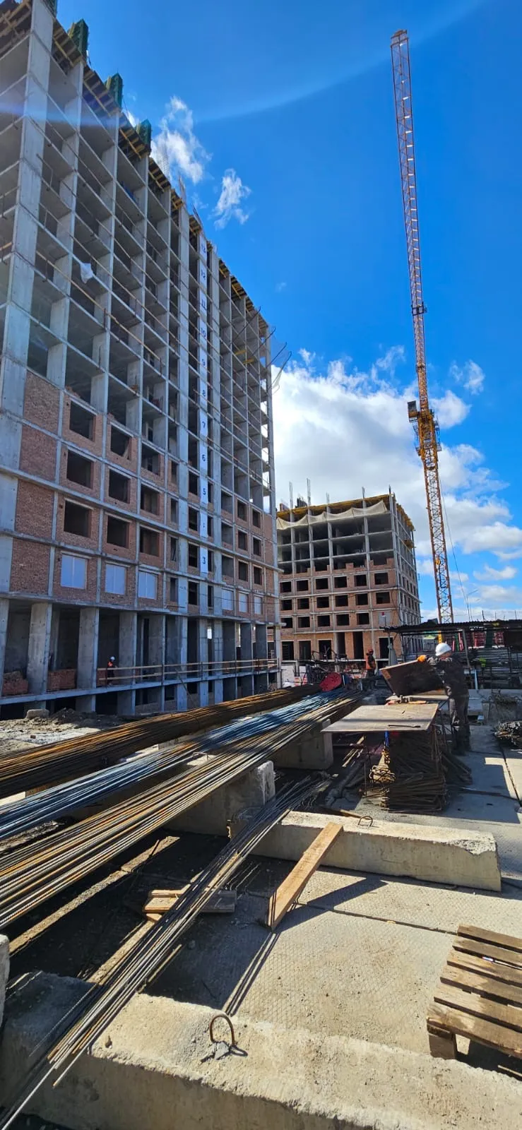 ЖК Ньютон ход строительства