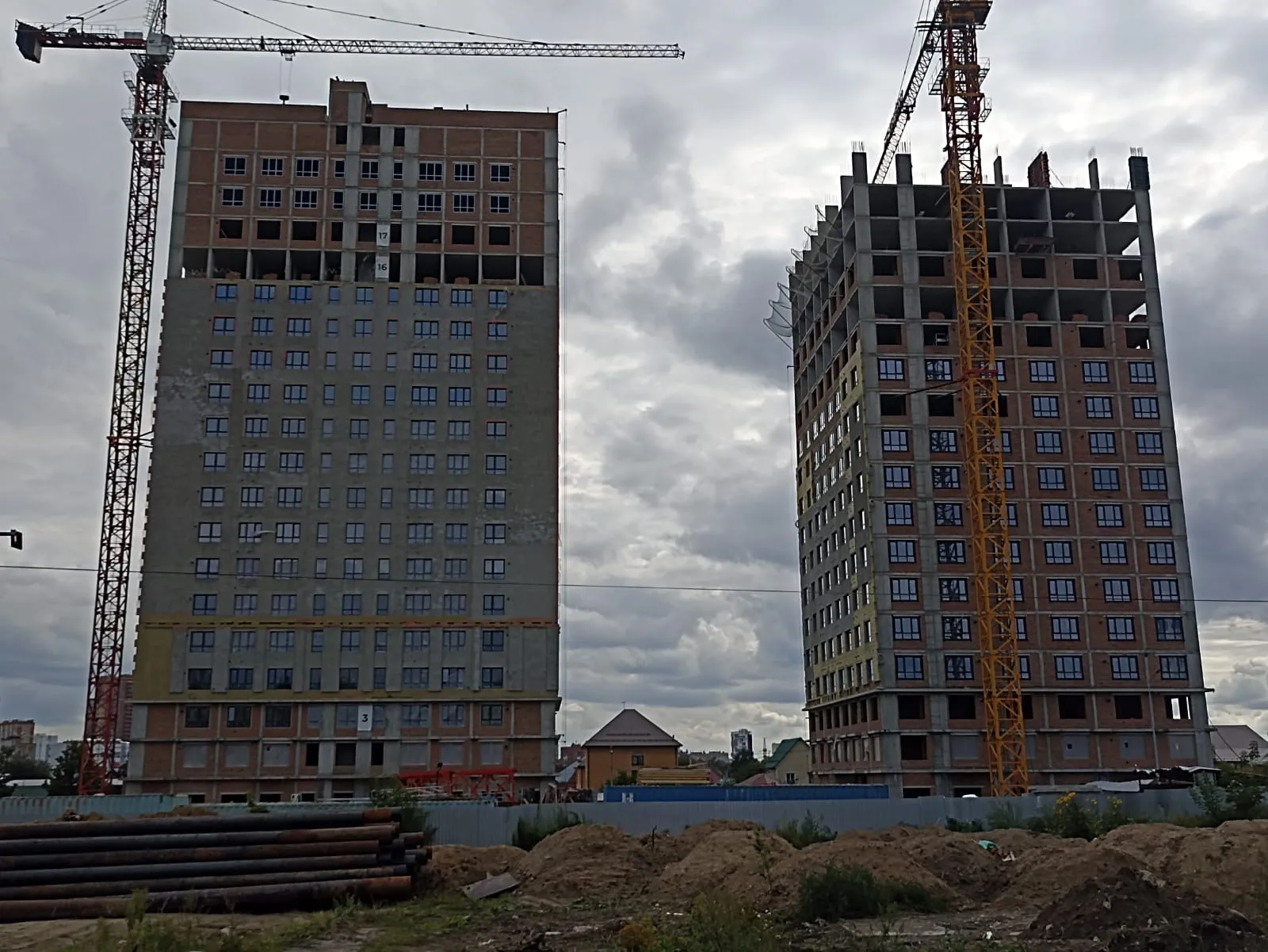 ЖК Ньютон ход строительства