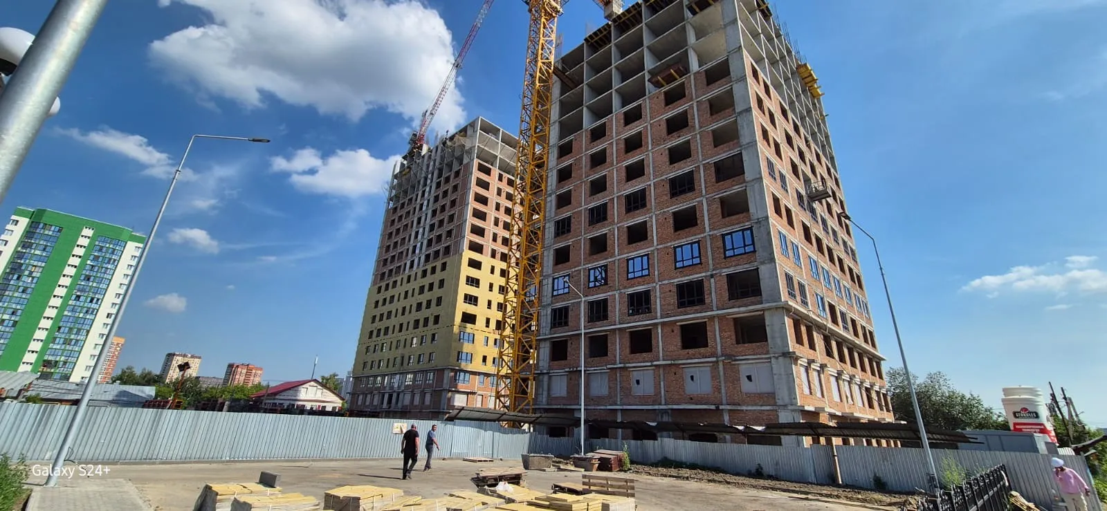 ЖК Ньютон ход строительства