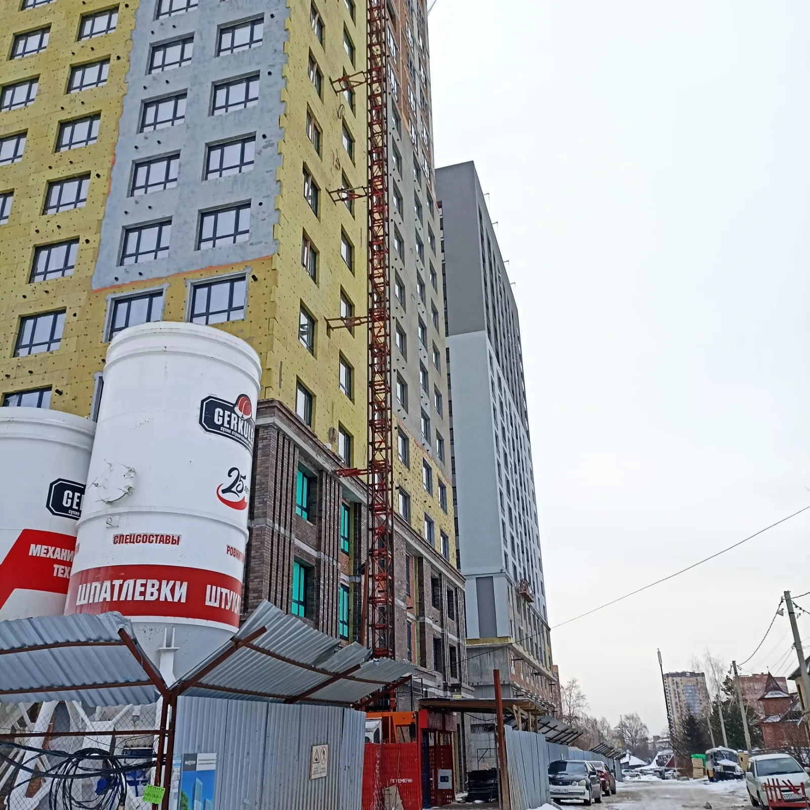 ЖК Ньютон ход строительства