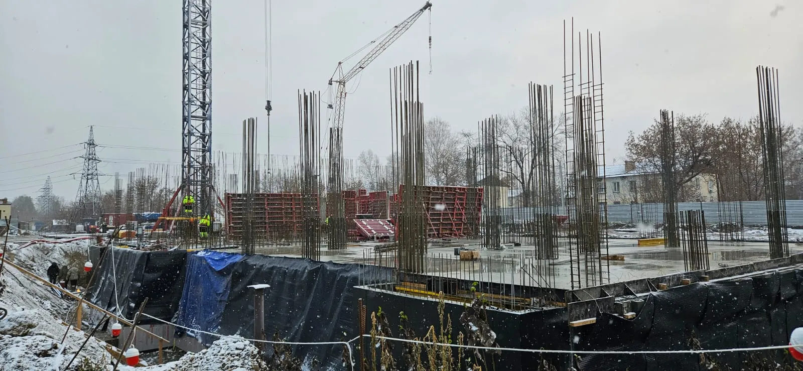 ЖК ЕРМАК ход строительства