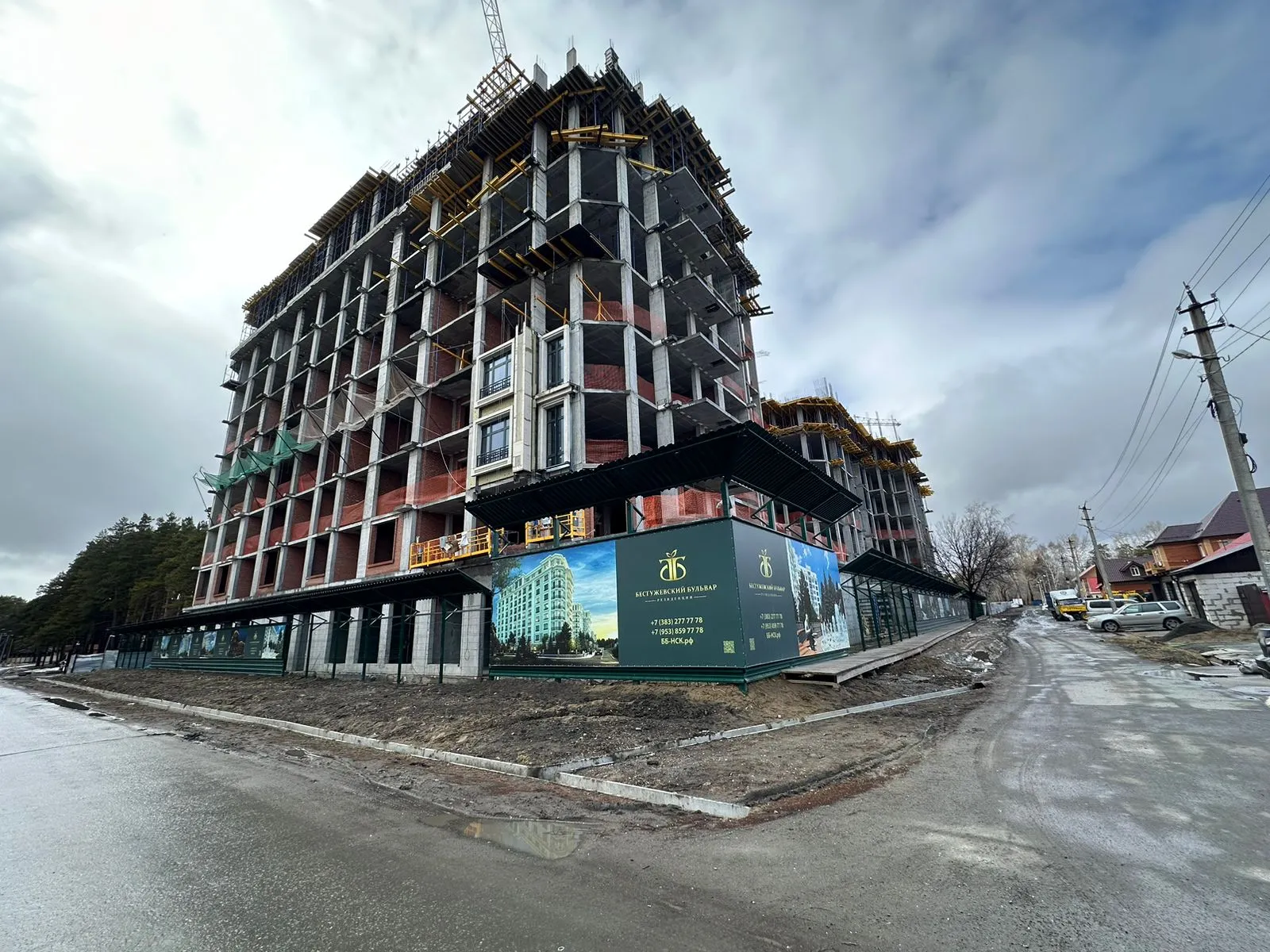 ЖК БЕСТУЖЕВСКИЙ БУЛЬВАР Резиденции ход строительства