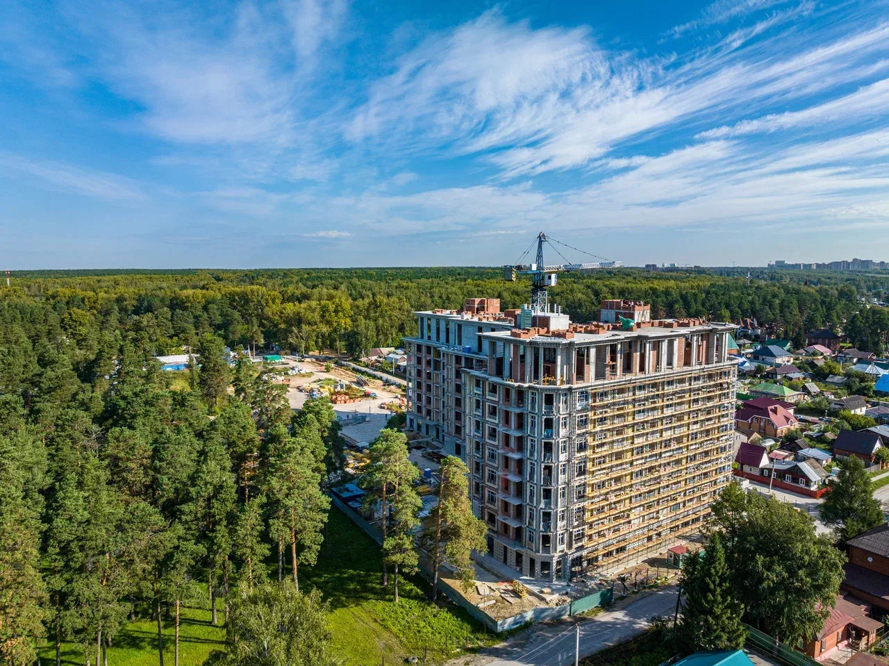 ЖК БЕСТУЖЕВСКИЙ БУЛЬВАР Резиденции ход строительства