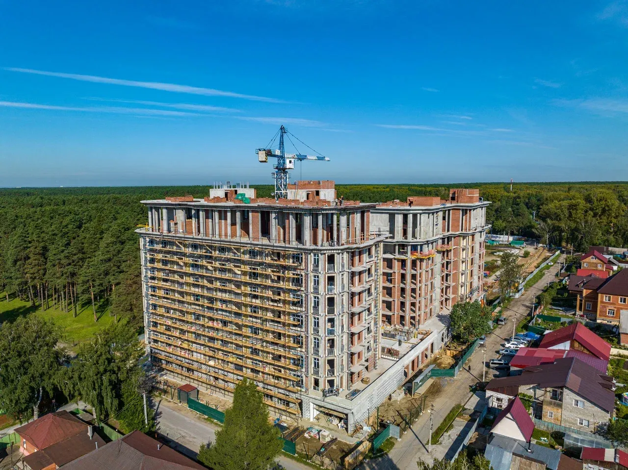 ЖК БЕСТУЖЕВСКИЙ БУЛЬВАР Резиденции ход строительства
