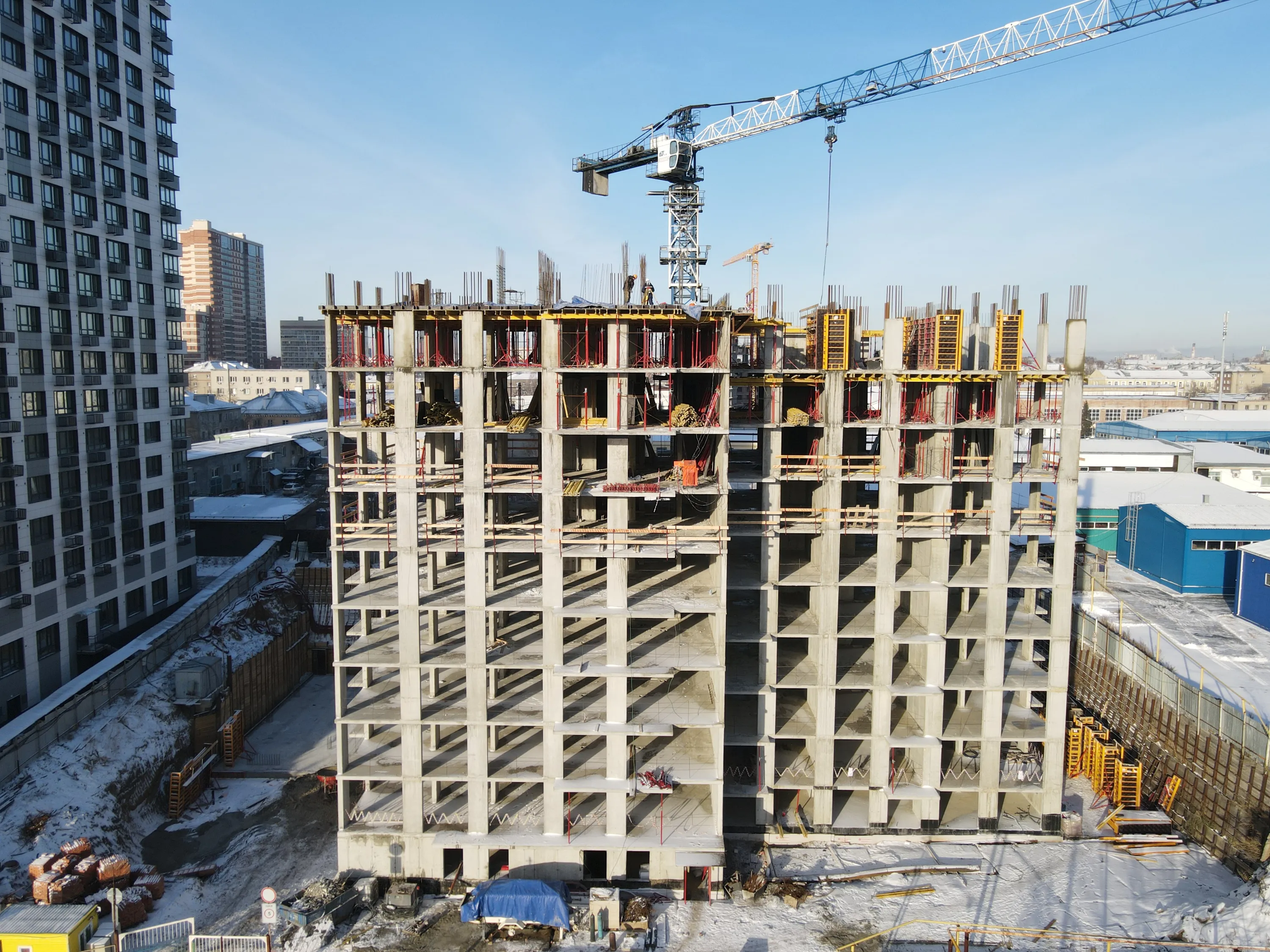 ЖК На Королева ход строительства