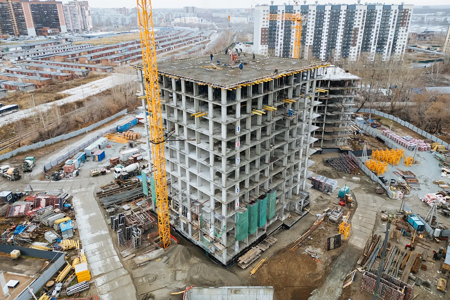 ЖК Фора ход строительства