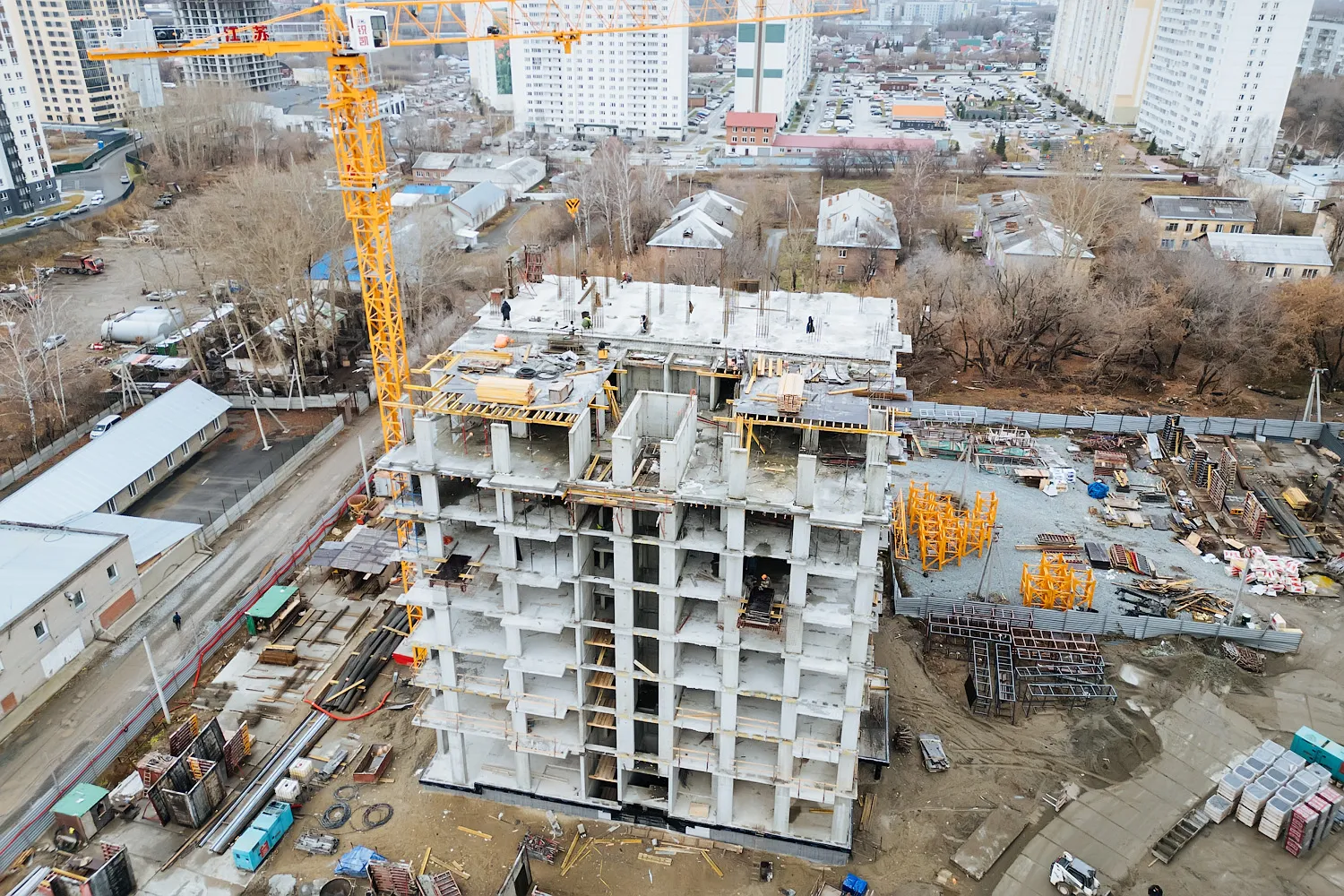 ЖК Фора ход строительства