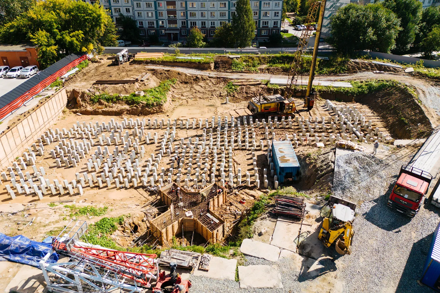 ЖК  Характер ход строительства