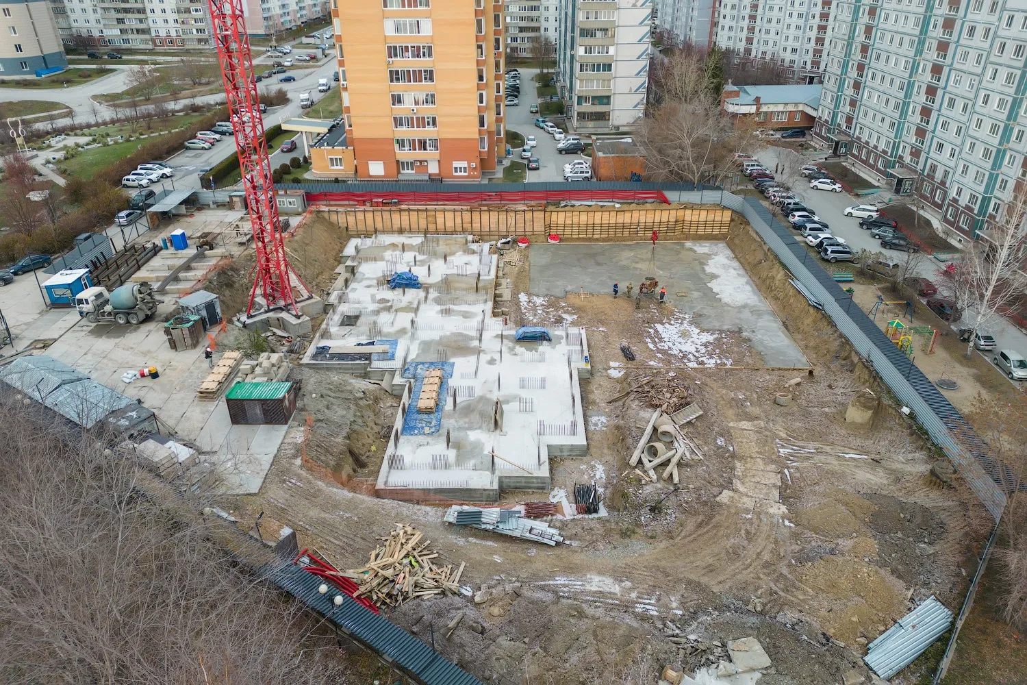 ЖК  Характер ход строительства