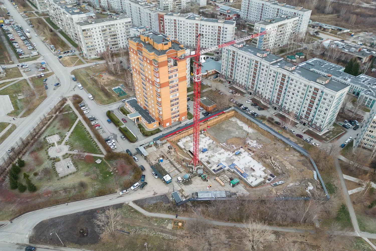 ЖК  Характер ход строительства