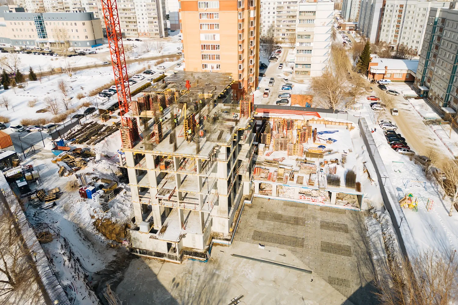 ЖК  Характер ход строительства