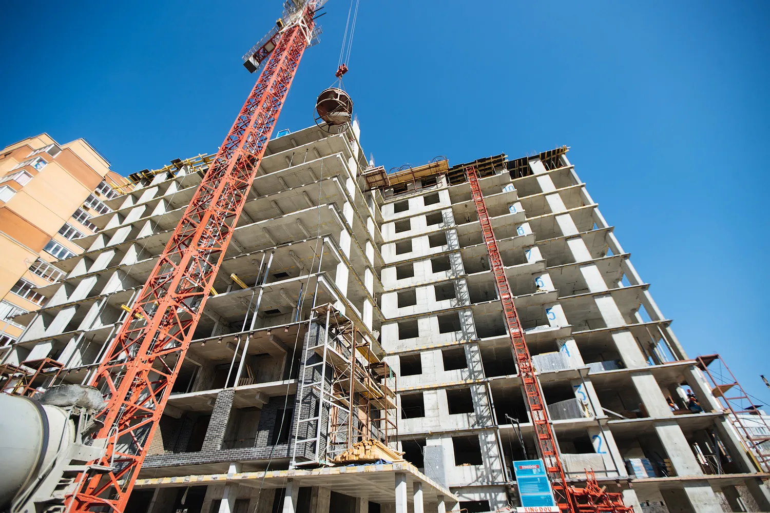 ЖК  Характер ход строительства