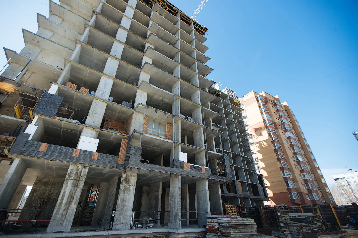 ЖК  Характер ход строительства